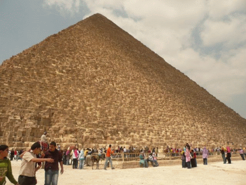 Foto Pyramiden Gizeh: Cheops-Pyramide