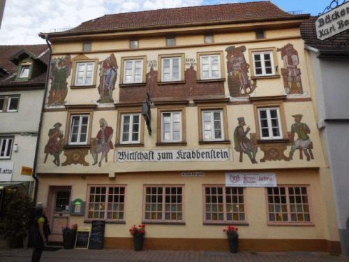 Foto Eberbach: Krabbenstein, Fassade