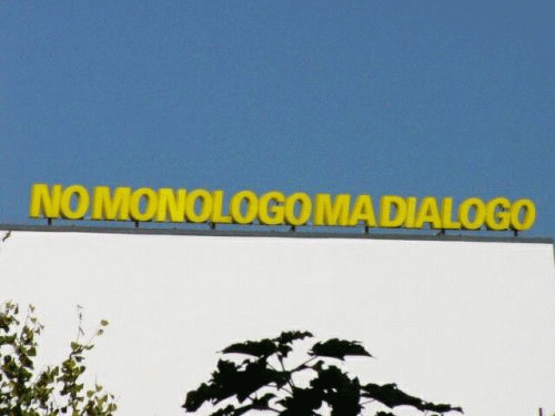 Photo : No monologo ma dialogo