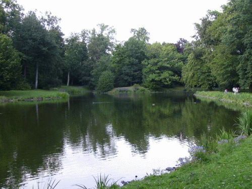 Photo Gotha : dans le parc du château