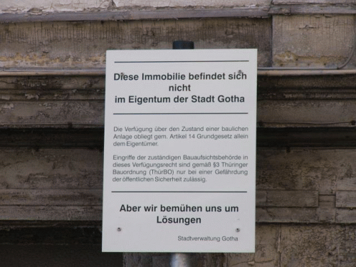 Photo Gotha : monument antifasciste et musée de la nature