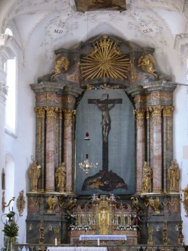 Foto Klosterkirche Irsee: Hochaltar
