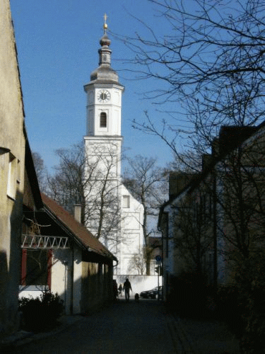Foto Mnchen-Sendling Kirche: Gesamtansicht