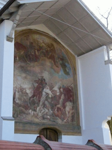 Foto Mnchen-Sendling Kirche: Fresko