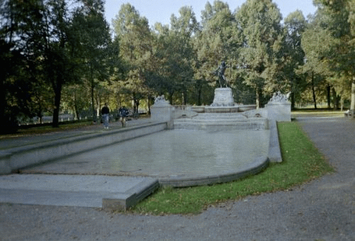 Photo Munich Father Rhine Fountain: General view