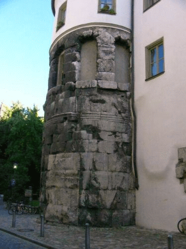 Foto Regensburg: Turm der Porta Praetoria