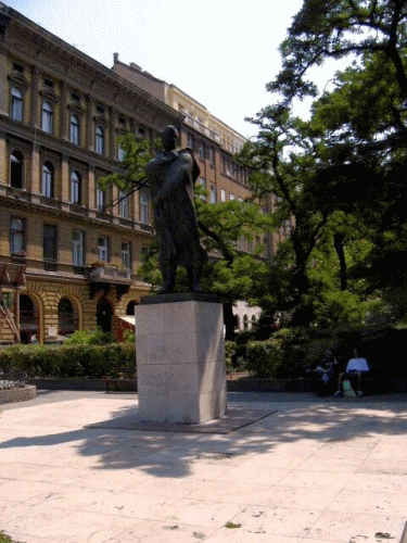 Foto Budapest: Ady-Statue