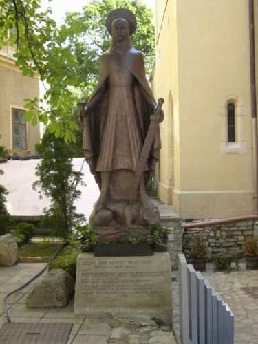 Foto Veszprm: Emmerich/Imre-Statue
