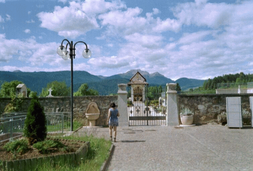 Photo Malosco: cimetiere et panorama de Chiaslir