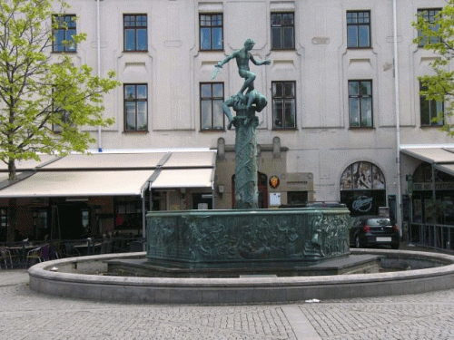 Photo Kalmar : monument Gustave Vasa