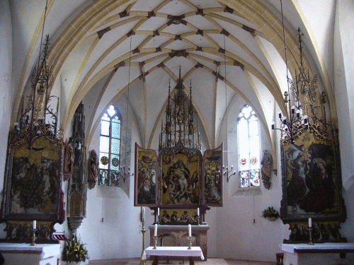 Foto Munique, castelo Blutenburg: a capela-mor da capela