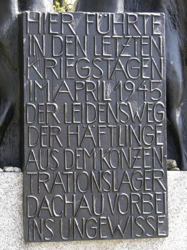 Foto Munique, castelo Blutenburg: memorial dos prisioneiros de Dachau