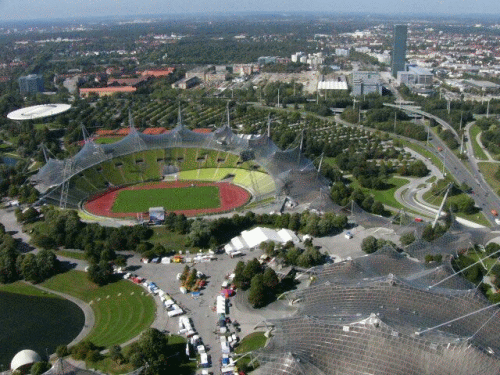 Foto Munique: Estádio e ginásio olímpico
