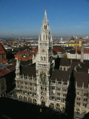 Foto Munique: Campanário do novo paço dos conselhos