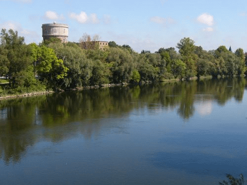 Foto Ingolstadt: Die Donau von Sden her gesehen