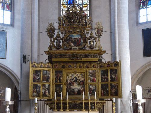 Photo Ingolstadt: high altar of the Church of Our Lady