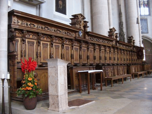Foto Ingolstadt: choir stalls of the Church of Our Lady