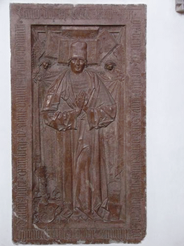 Photo Ingolstadt: sepulcral stone of the Church of Our Lady