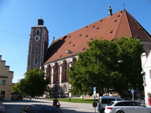 Foto Ingolstadt: Lateral view of the Church of Our Lady