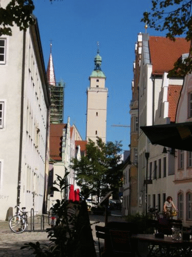 Photo Ingolstadt: Whistle-Tower and bell tower of the Mauritiuskirche