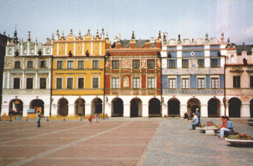 Photo Zamosc: exotic buildings