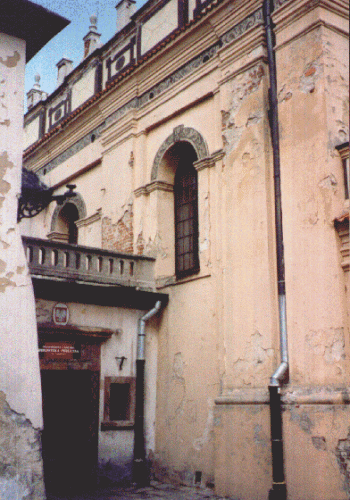 Photo Zamosc: entry of the former synagogue